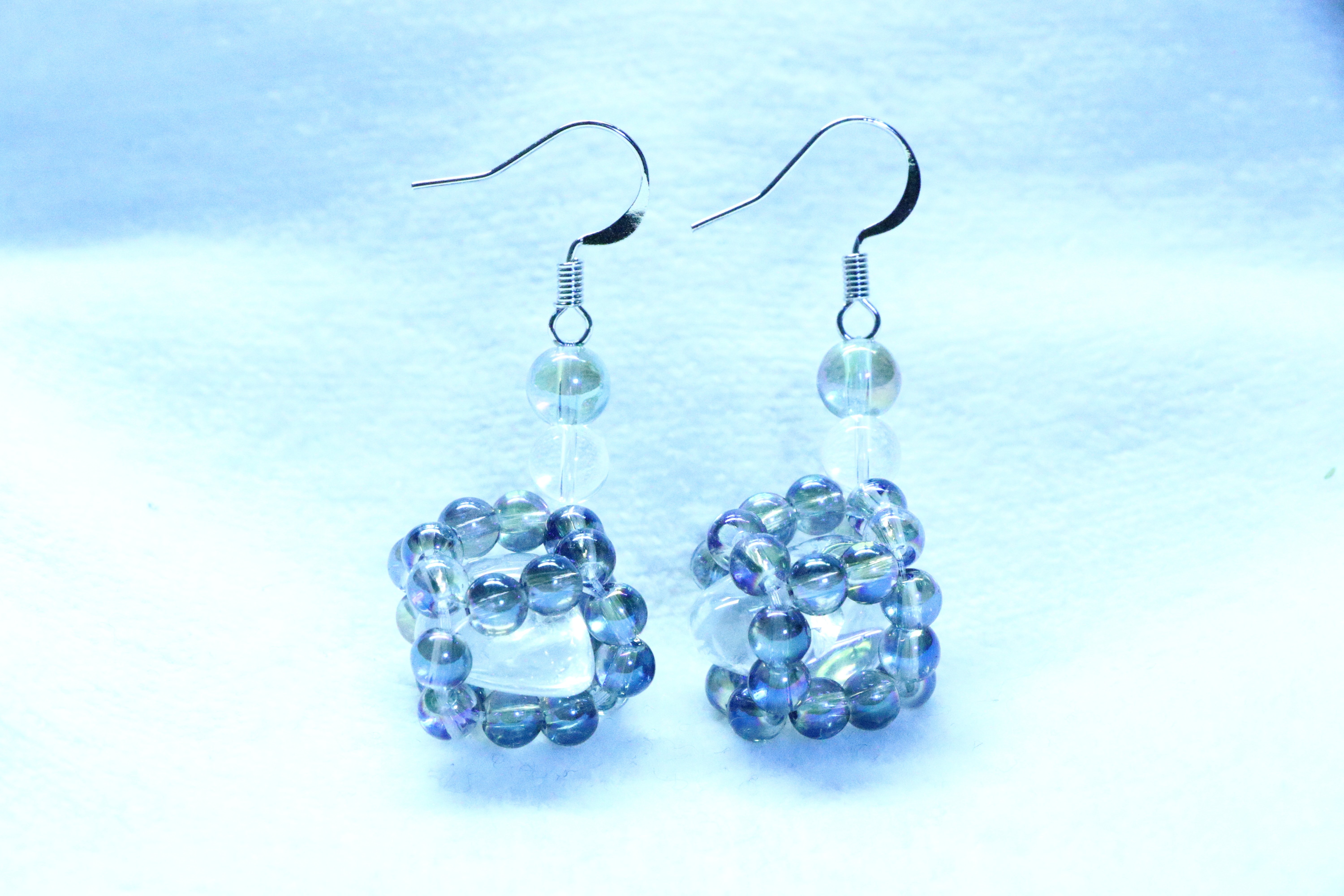 harue開運絵画　❀水晶ピアス❀ 水晶のピアス｜空乃 千尋