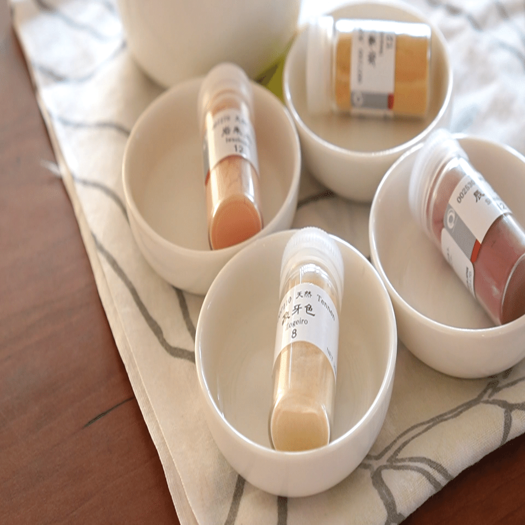 真打、岩絵具。｜kagura