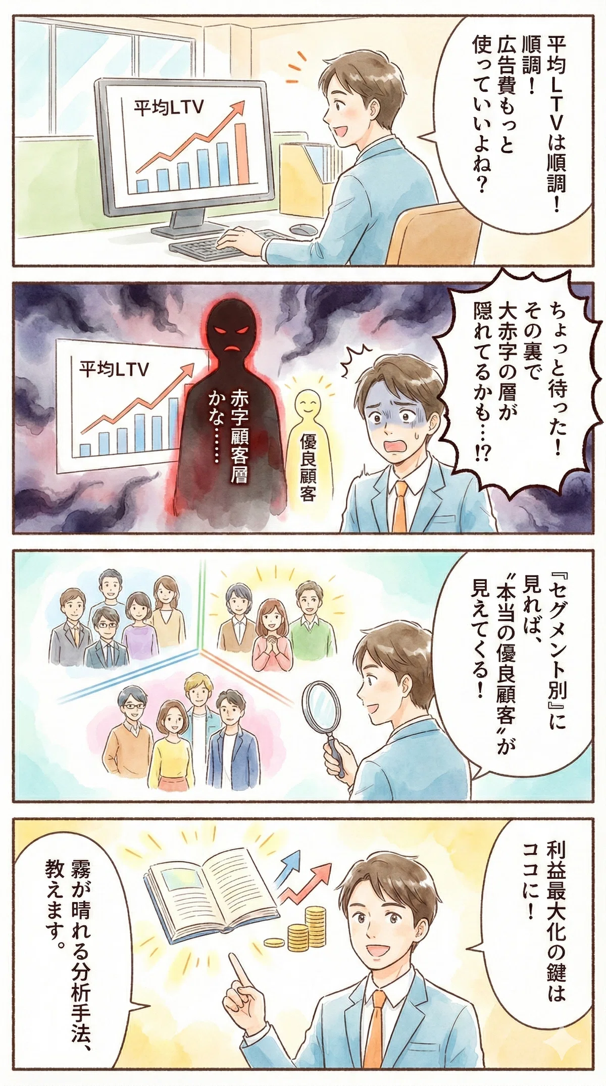 セグメント別LTV分析の教科書｜優良顧客を特定し利益を最大化する5つの