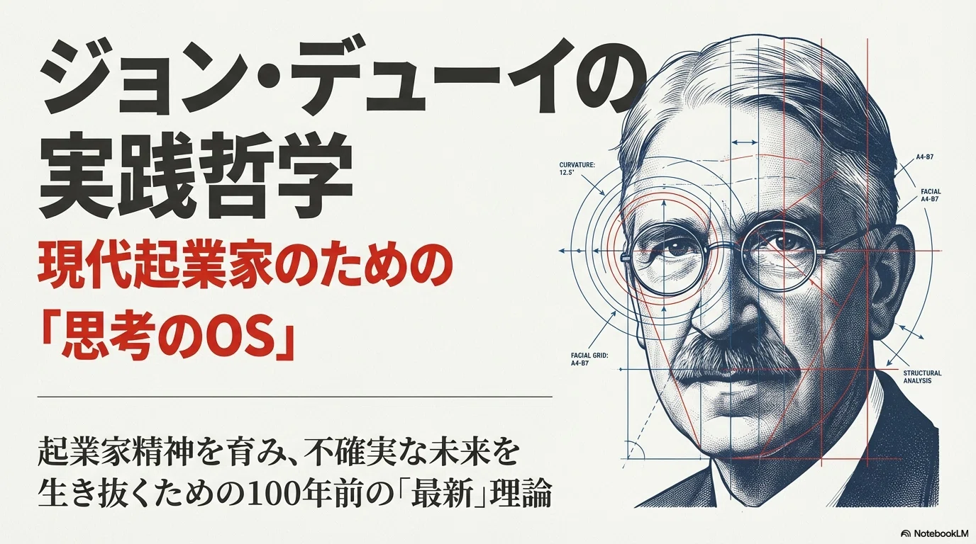 ジョン・デューイの実践哲学：不確実な時代を勝ち抜く起業家のためのOS