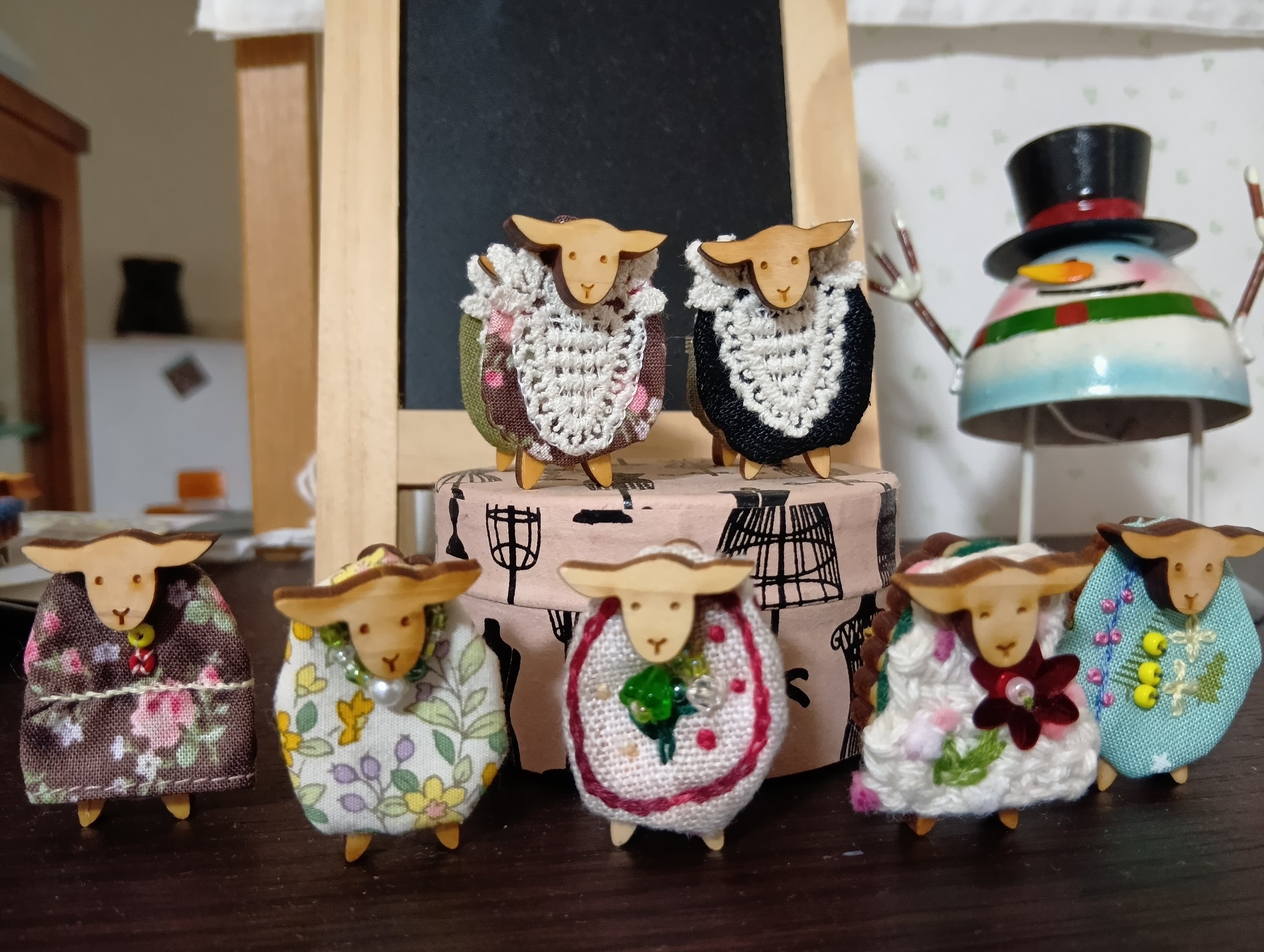 ■メルリ■　ハンドメイド商品 GO GO まめちゃんズ♪🐑｜mill merci（ミルメルシー）/ハンドメイド作家