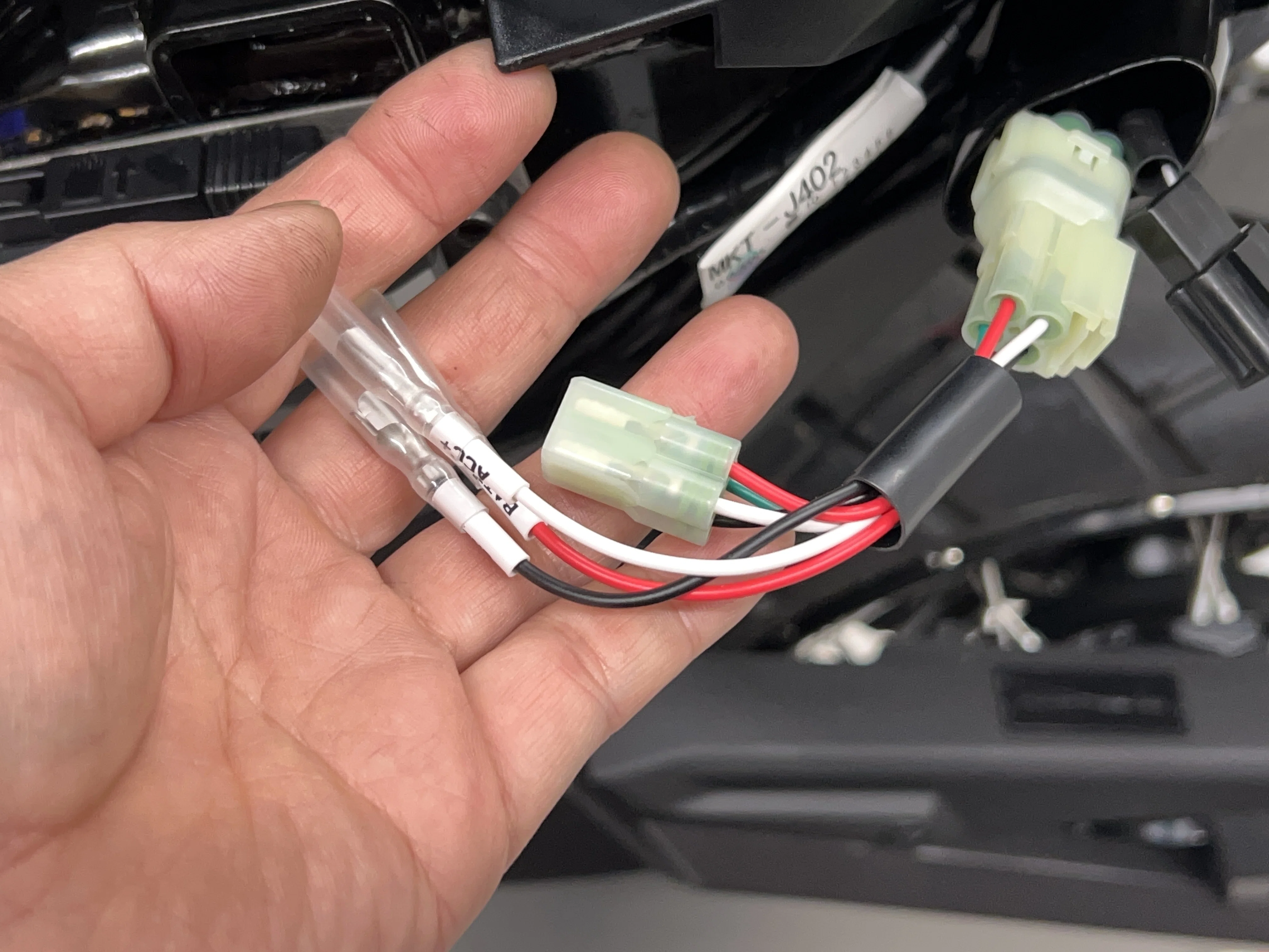 KITACO|X-ADX(RH21)|756-9000100|電源取り出しハーネス*リレートリガー