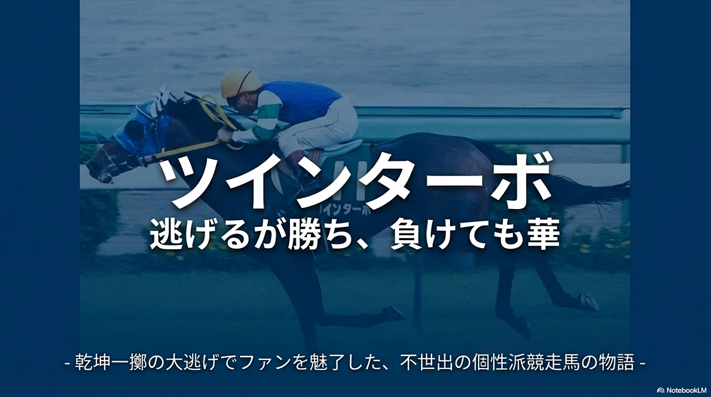 ツインターボ ―逃げるが勝ち、負けても華―｜ハサミおじさん