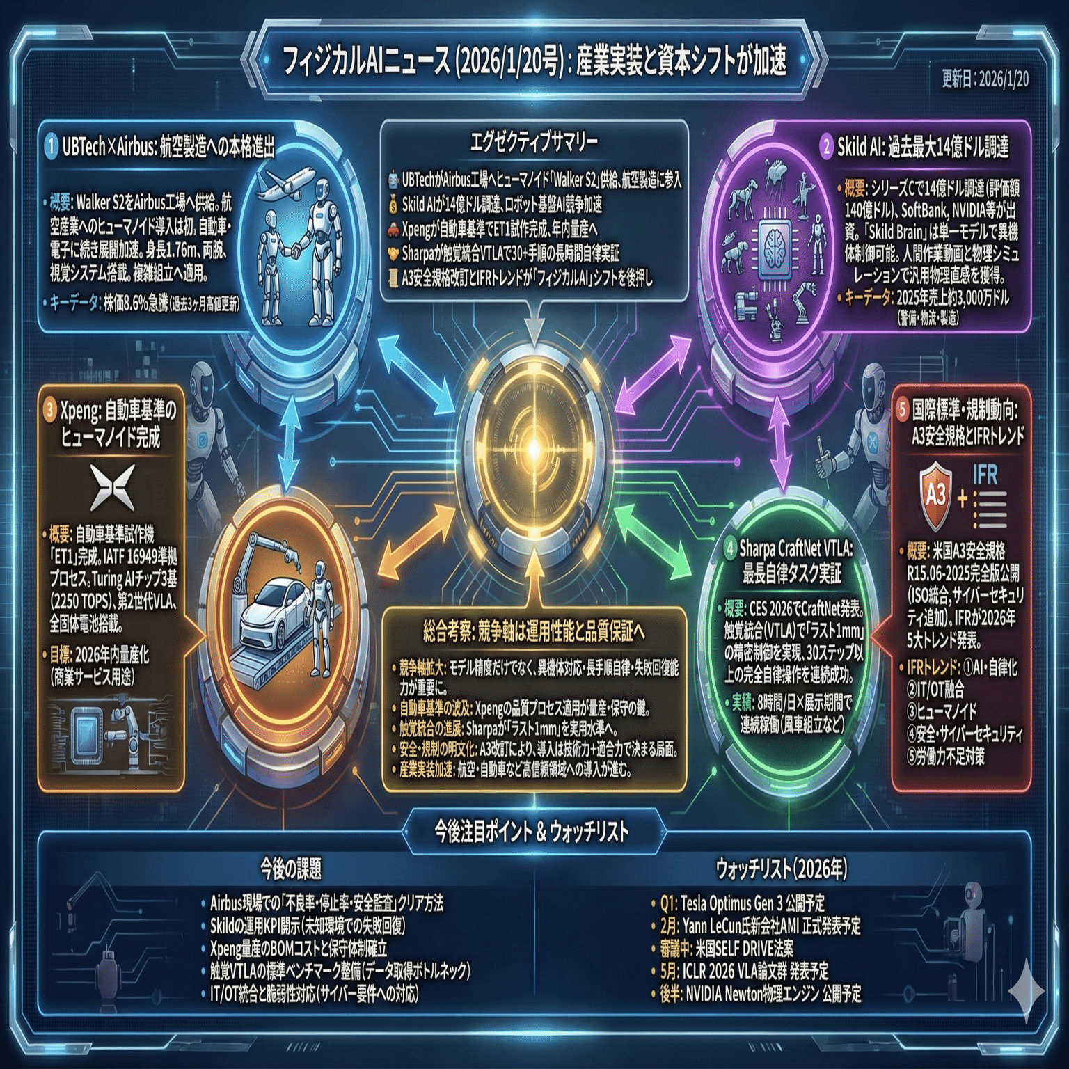 フィジカルAIニュース(2026/1/20号)｜Yasuhito Morimoto