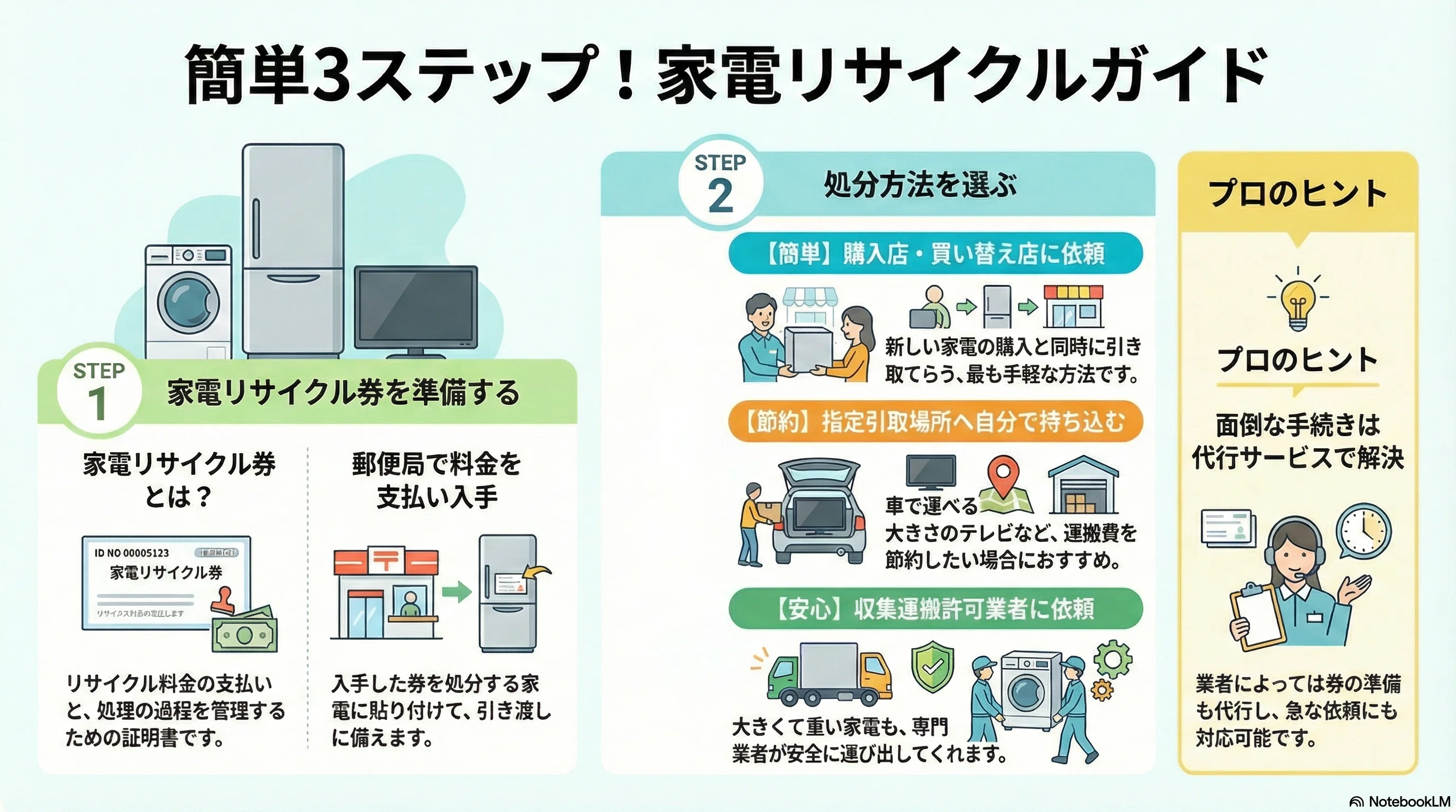 プロが教える「家電リサイクル品」回収の安心ステップ｜株式会社 