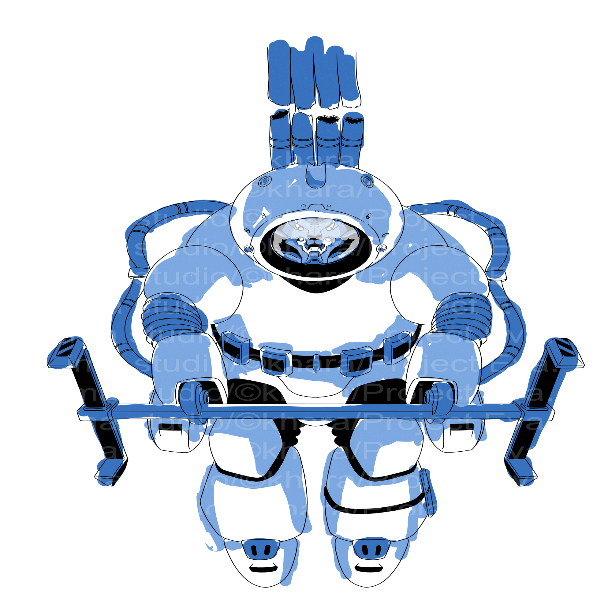 作品紹介】マグマダイバー｜エヴァンゲリオン弐号機D型装備｜ima studio