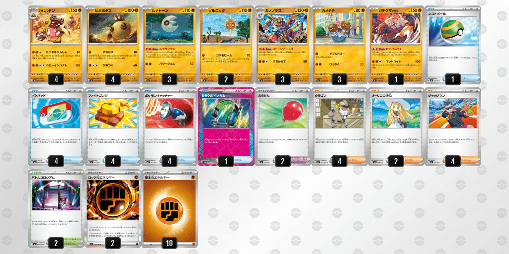 ムニキスゼロデッキ紹介！｜佐奈月