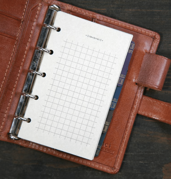 活版印刷インデックスその2｜手帳Q子