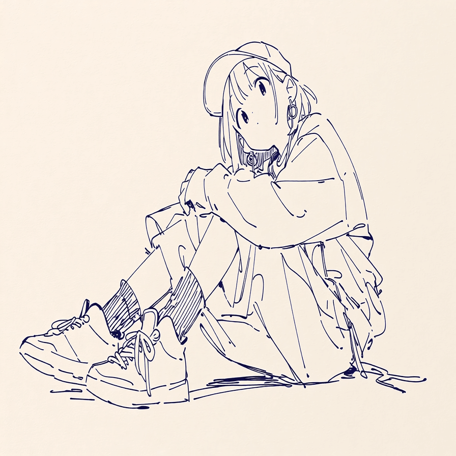 Nijijourney】--srefで化ける！スケッチイラスト｜チヒロ ｜ほっこりAI