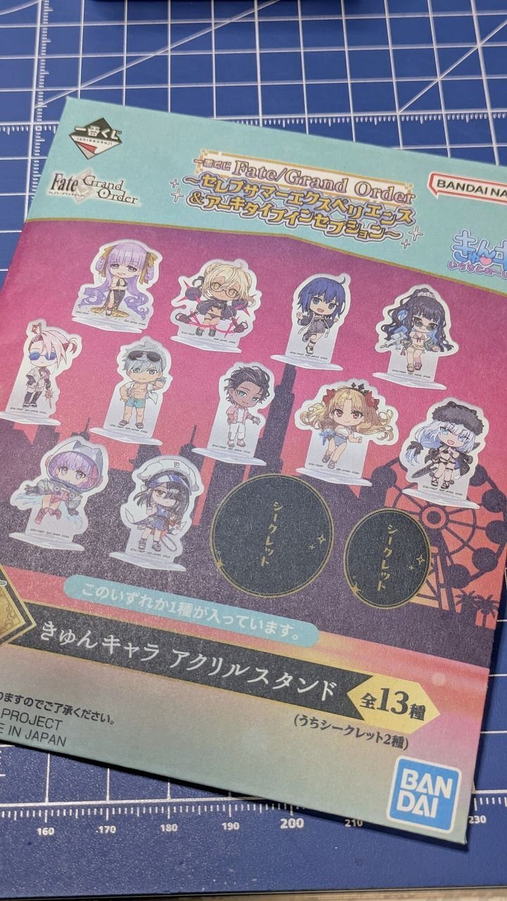 推しの作品は一番くじ下位賞でもすごく楽しいという話｜綴岐レス