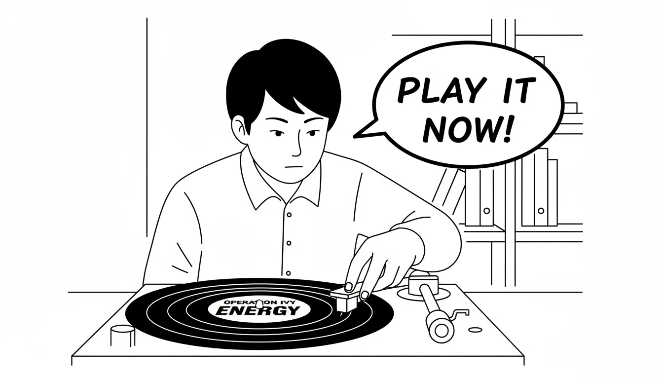 2025年版】Operation Ivy『ENERGY』LP購入ガイド|スカパンクの原点