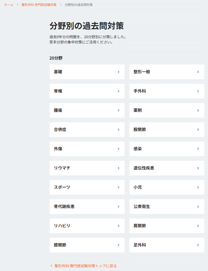 Q&Aと標準整形を一切使わずに整形外科専門医試験で7割取った勉強法