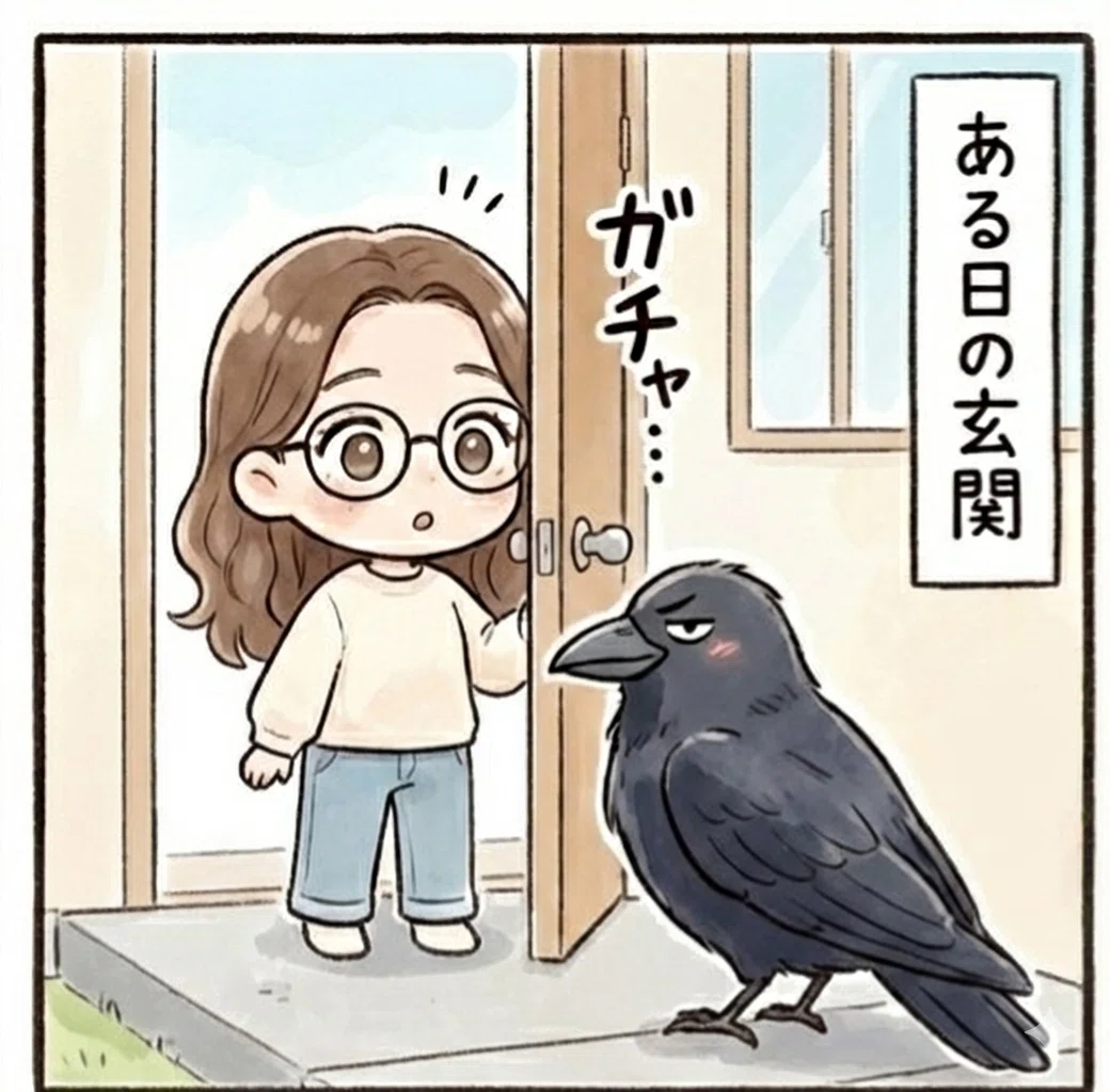 どうもカラスです。③|hibbic