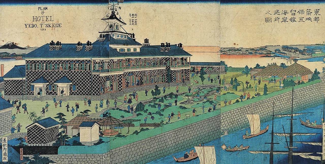 新興のフランス建築 1931年2月　建築時代 二代 清水喜助が手掛けた「三大擬洋風建築」｜ヒトワザ！ 清水建設公式note