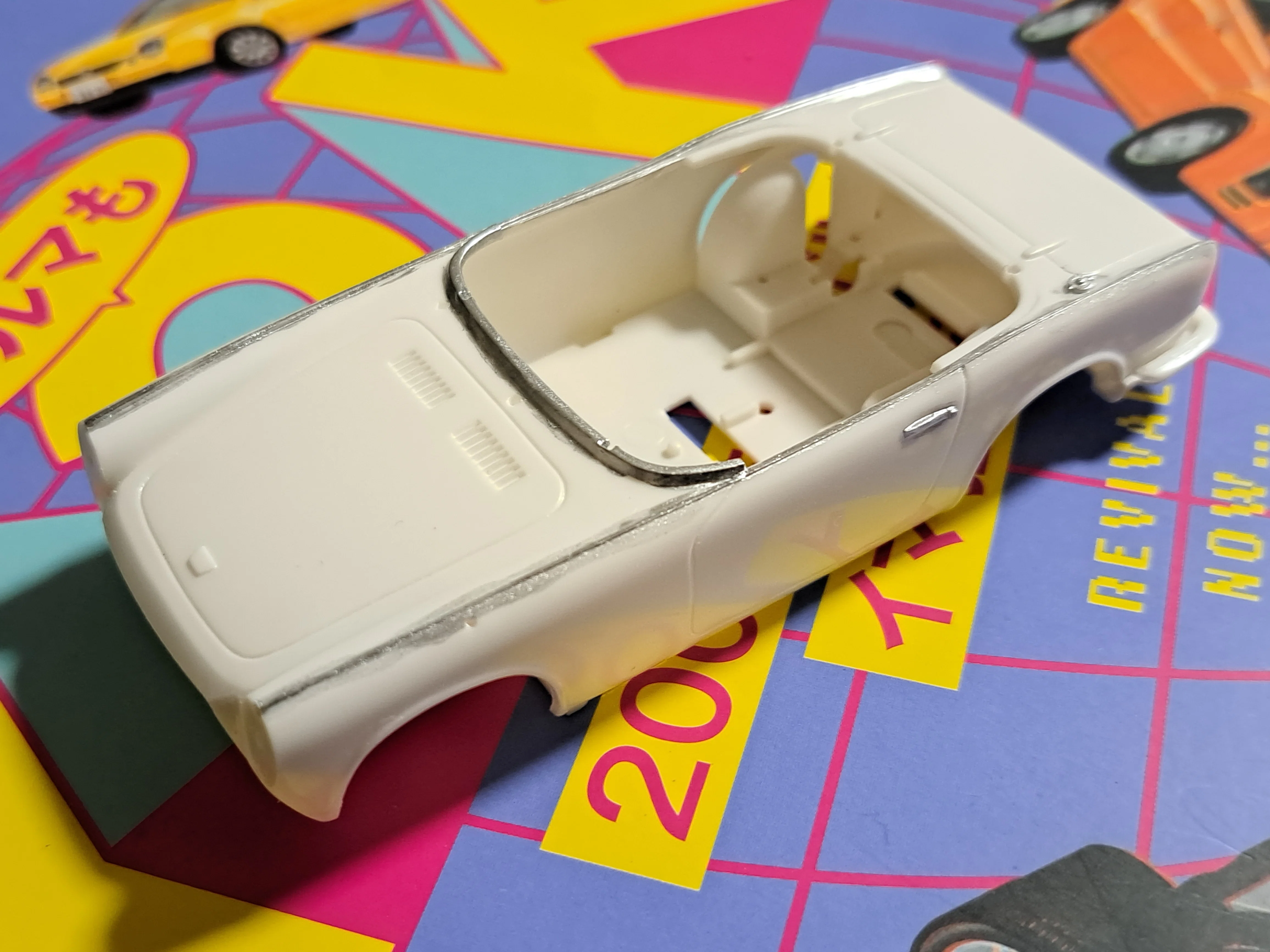 Building the LS 1/32 Honda S600.｜嵐山4（らんざんくあとろ)
