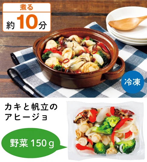 忙しい毎日に、ちゃんと安心を。ミールキット「ビオサポ食材セット