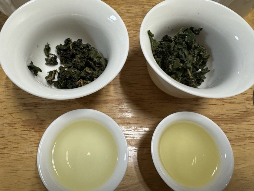 台湾茶（雪霸觀霧烏龍茶2025冬茶vs2025春茶）を飲む｜横山武志／建築家