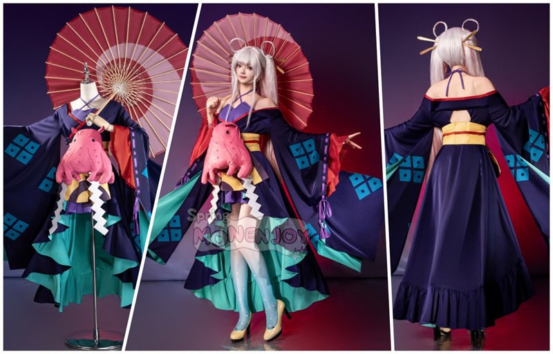 コスプレ衣装　超かぐや姫！　月見ヤチヨ　Mサイズ　ウィッグ付き Amazon.co.jp: 「zataoni900」 超かぐや姫！月見ヤチヨ コスプレ衣装