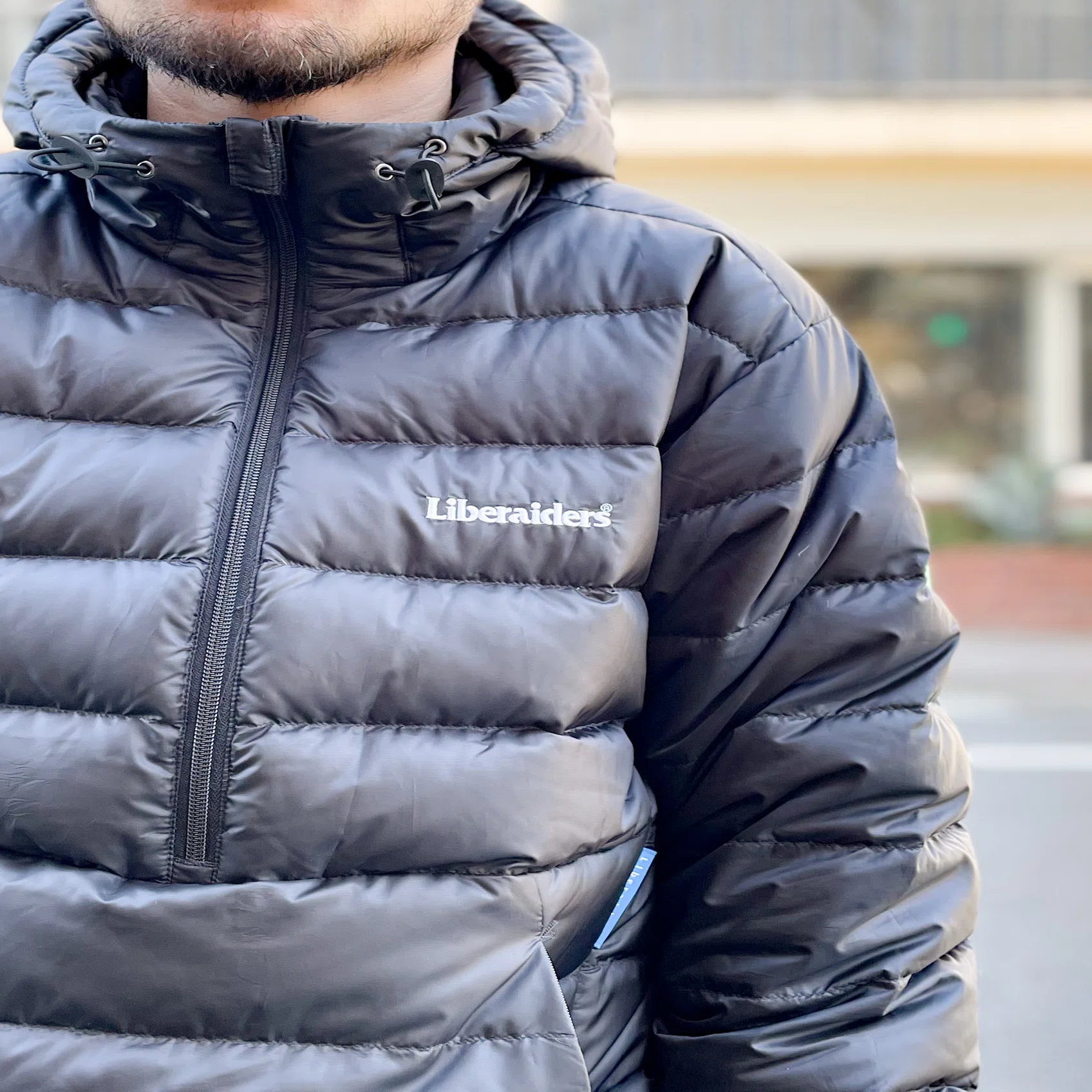 Liberaiders®︎ - DOWN HALF ZIP HOODIE｜Tieup 