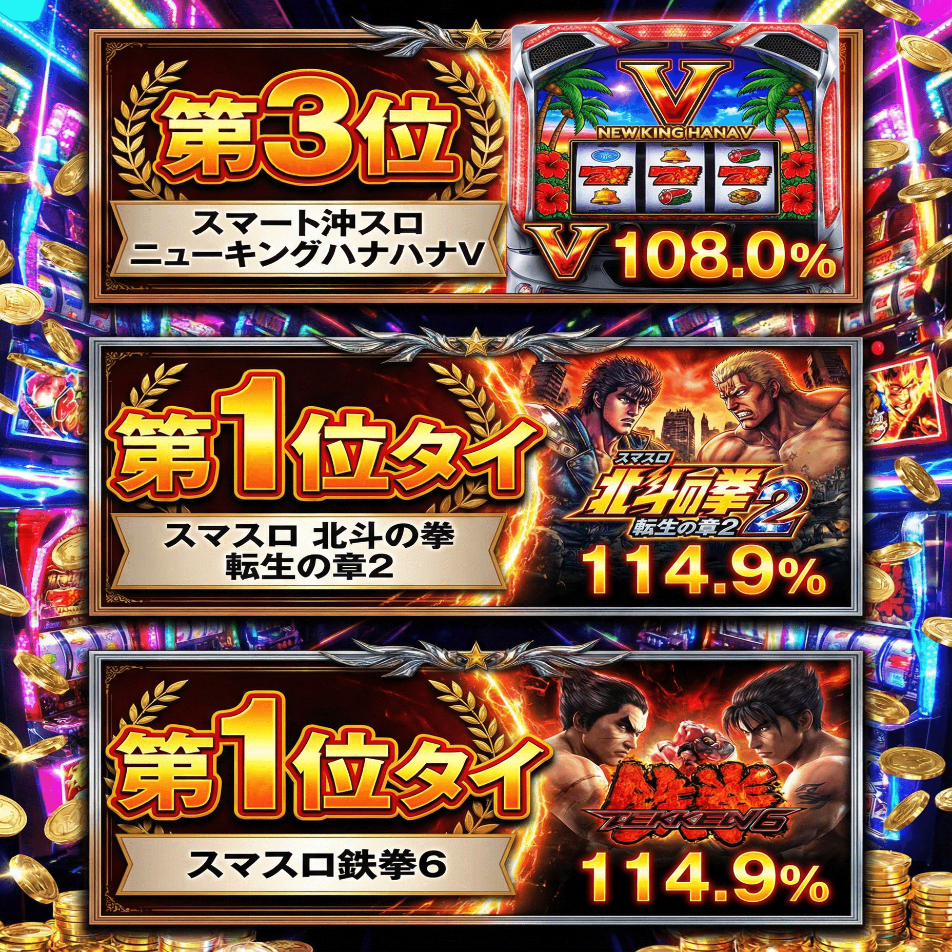 2026年1月 新台スロット 