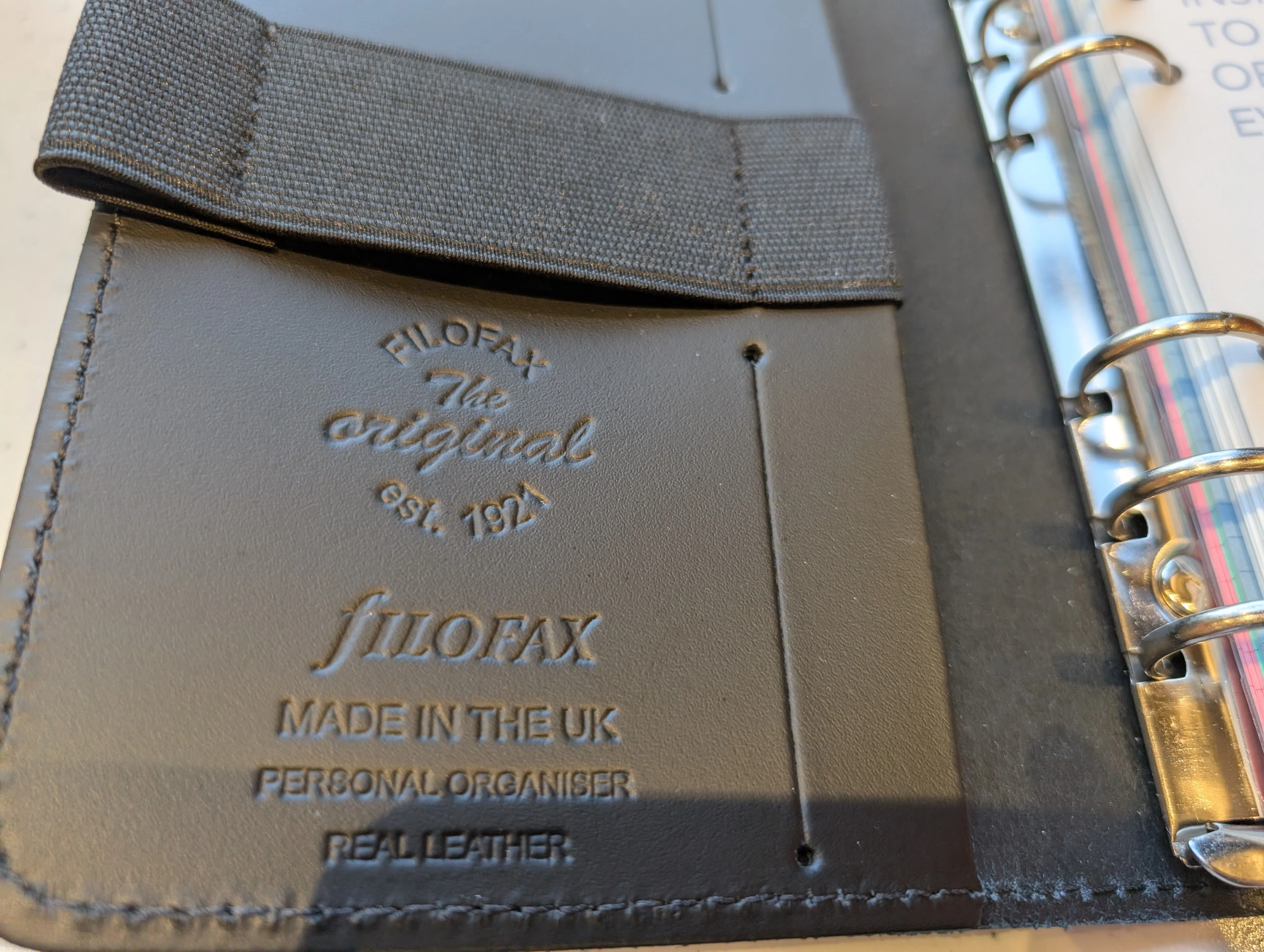 【新品未使用】FILOFAX.オリジナル 手帳 Filofax - ファイロファクス システム手帳 本革 オリジナルの通販 by