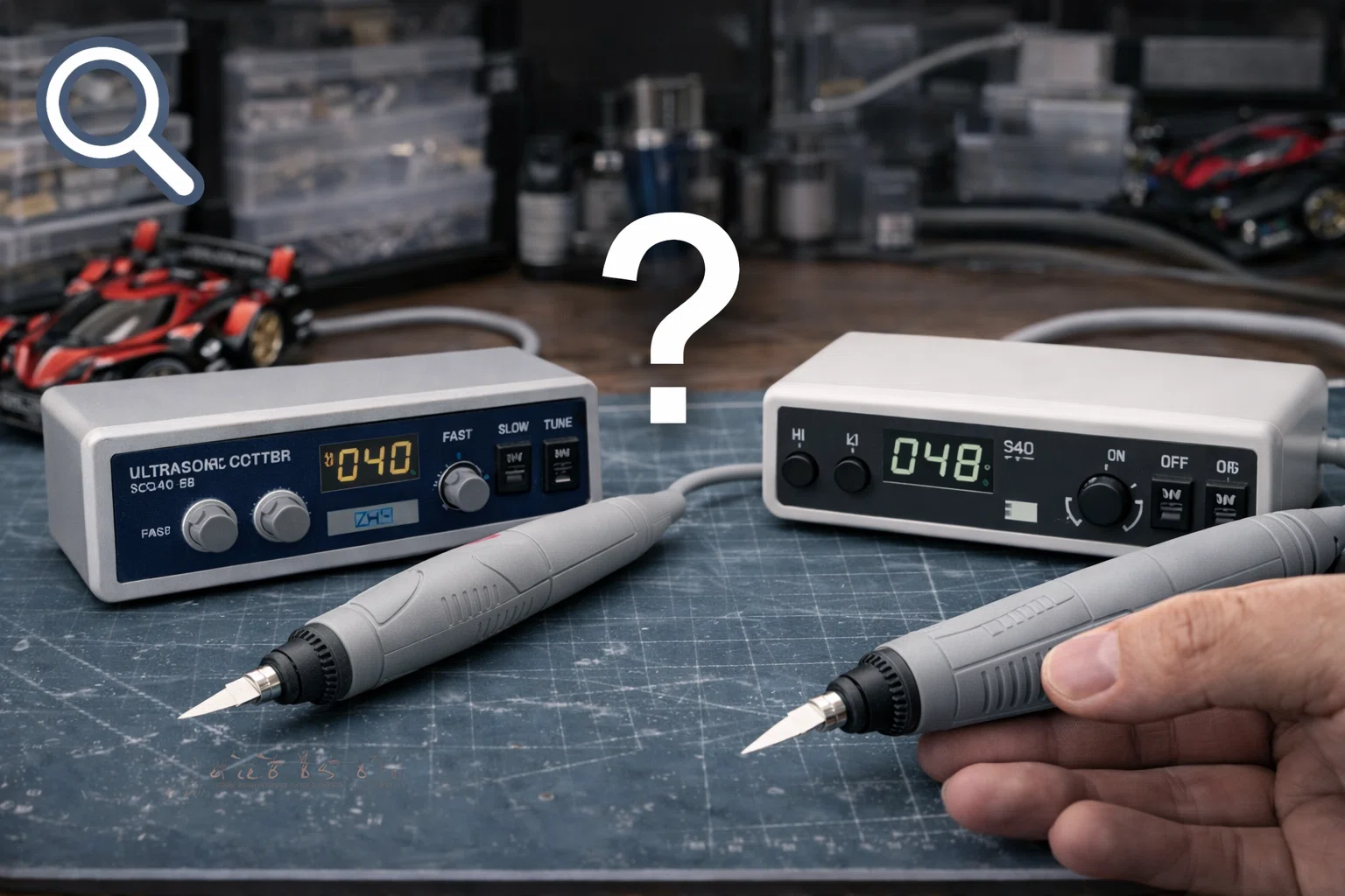 超音波カッターZO40-Bはミニ四駆改造の「切るストレス」を消す！使い方