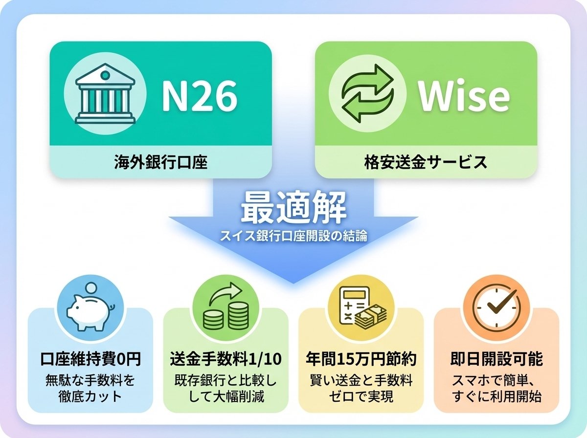 スイスでおすすめの銀行口座は？留学生/ワーホリ/移住者が開設しやすいオンラインバンク比較【2026年版】｜YUKI｜海外移住とお金のことを真剣に考えるブログ  🌍💰
