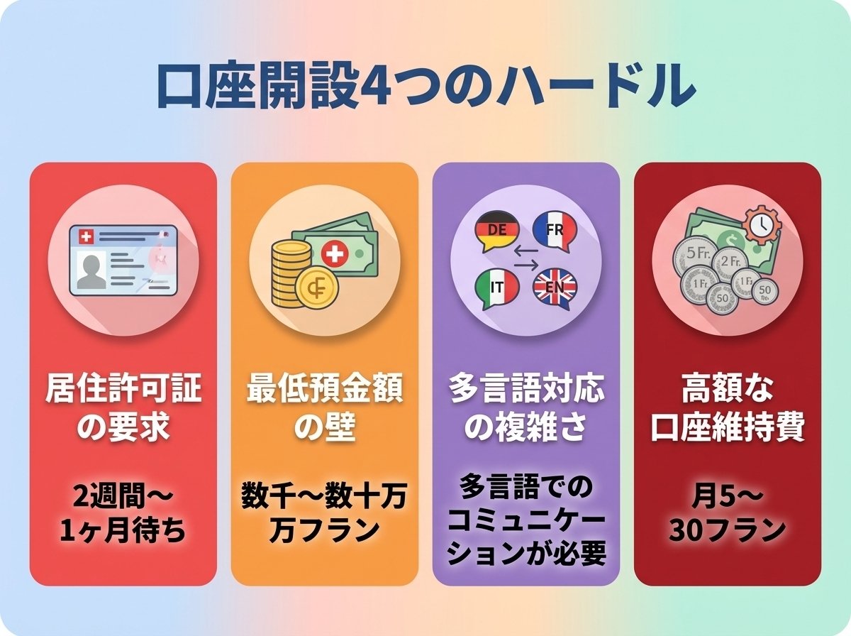 スイスでおすすめの銀行口座は？留学生/ワーホリ/移住者が開設しやすいオンラインバンク比較【2026年版】｜YUKI｜海外移住とお金のことを真剣に考えるブログ  🌍💰