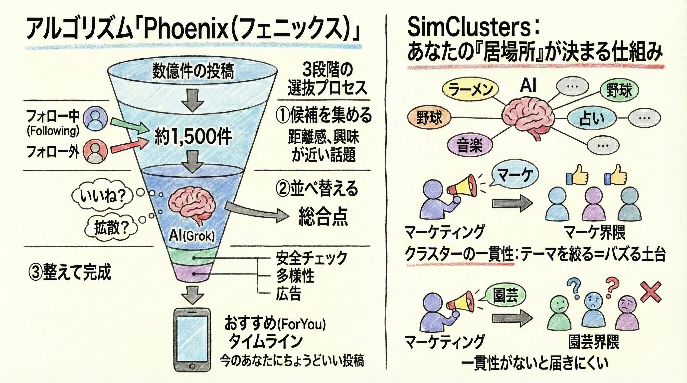 SNSのレコメンドはポイント制なの？｜赤髪