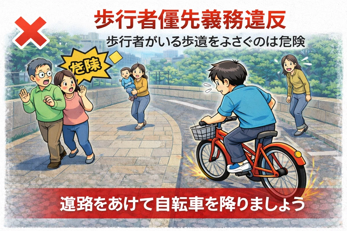 【2026年4月開始】知らないと損する自転車の新ルール|反則金・違反一覧・実例つき|公男 宮崎
