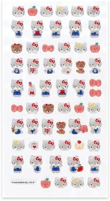 2026年新作】キティ ボンボンドロップシール mini S8815062のレトロ