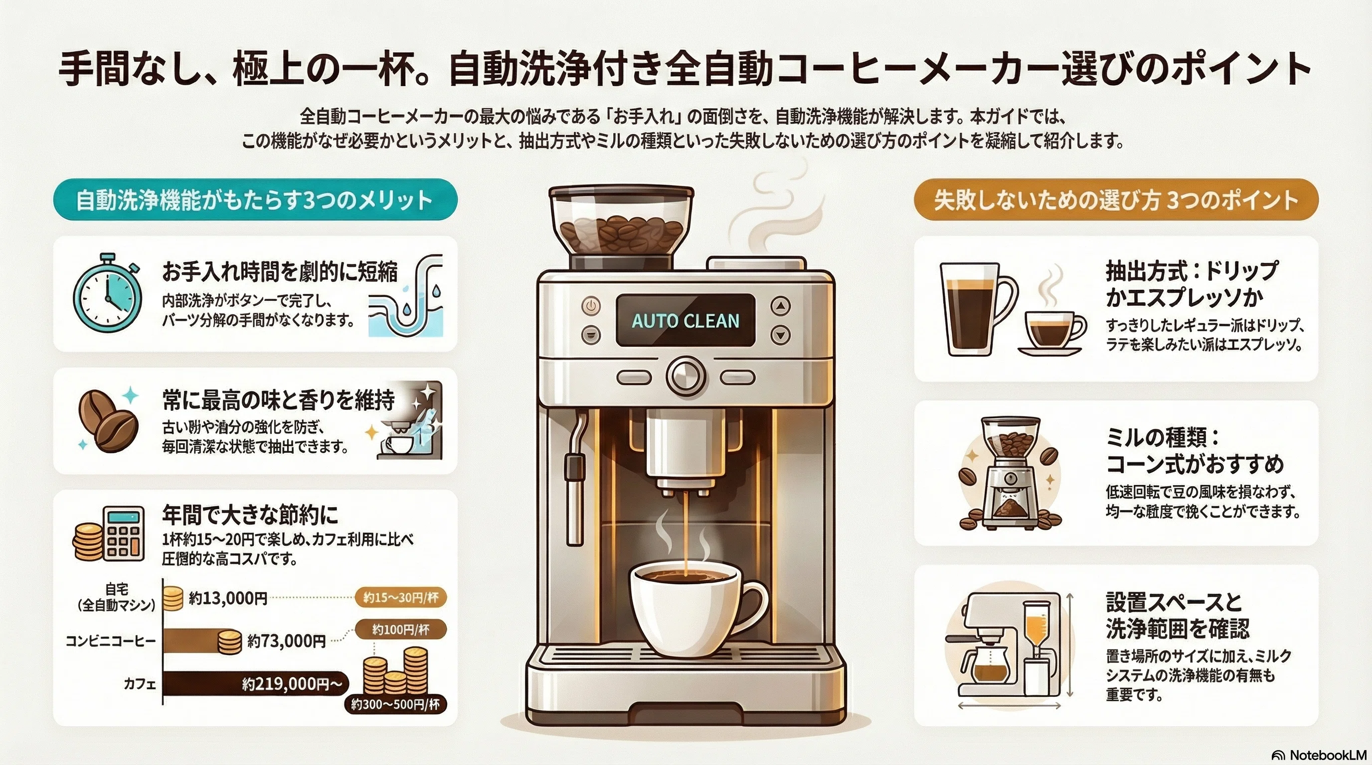 自動洗浄付き全自動コーヒーメーカーおすすめ6選！お手入れ簡単モデル