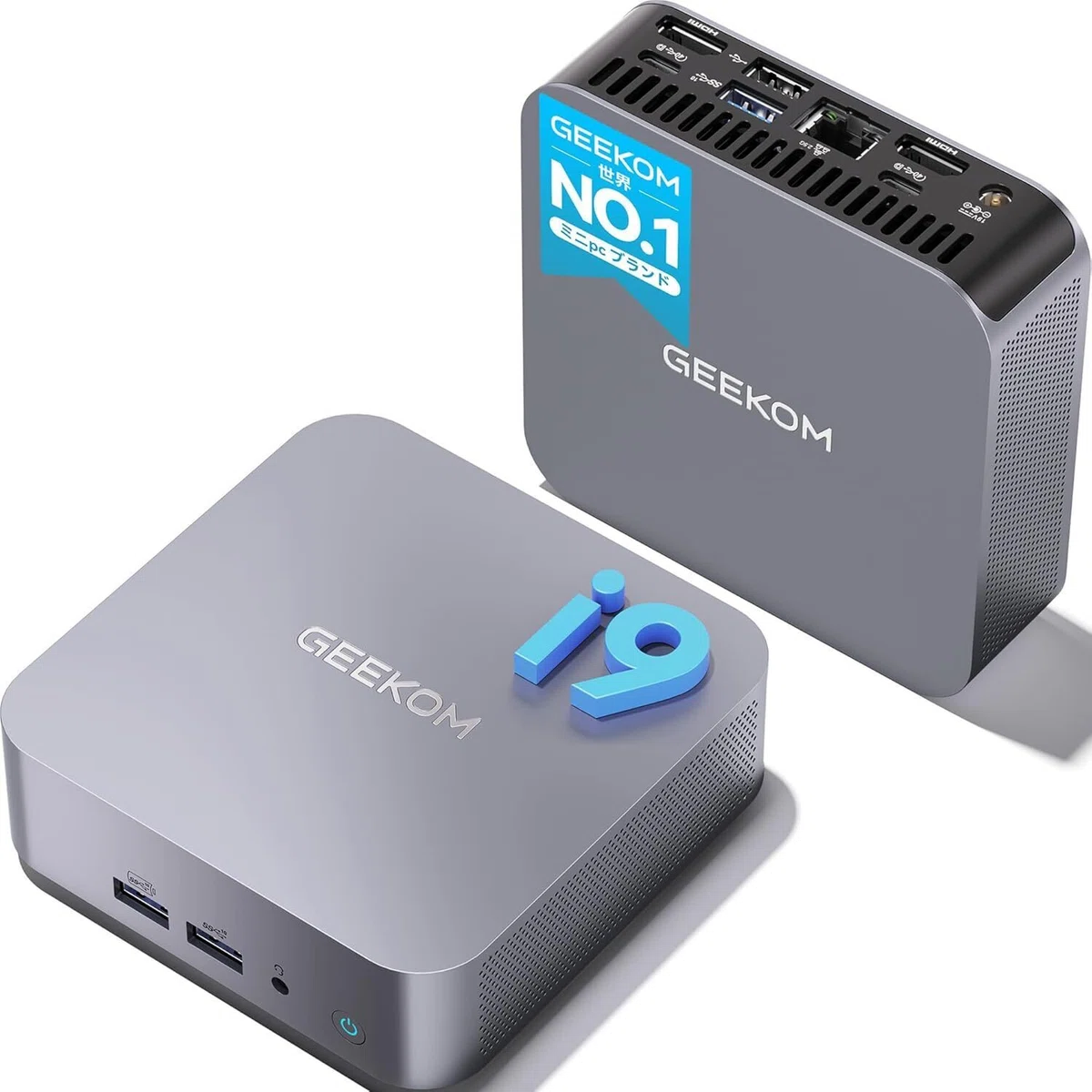 「超長寿命」GEEKOM GT13 Pro ミニPC【2025最新】第13世代 i9-13900HK搭載 最大5.4GHz 最速 128GB+6TB SSD(拡張可能)高性能mini pc 大容量 3年保証 Win11Pro搭載 小型PC 16GB+1TB 4画面8K出力/USB4(Oculinkより安定)/WiFi6E/2.5GLAN/コンパクト/省エネ設計/VESAマウント対応 万能ミニpc 商品写真画像