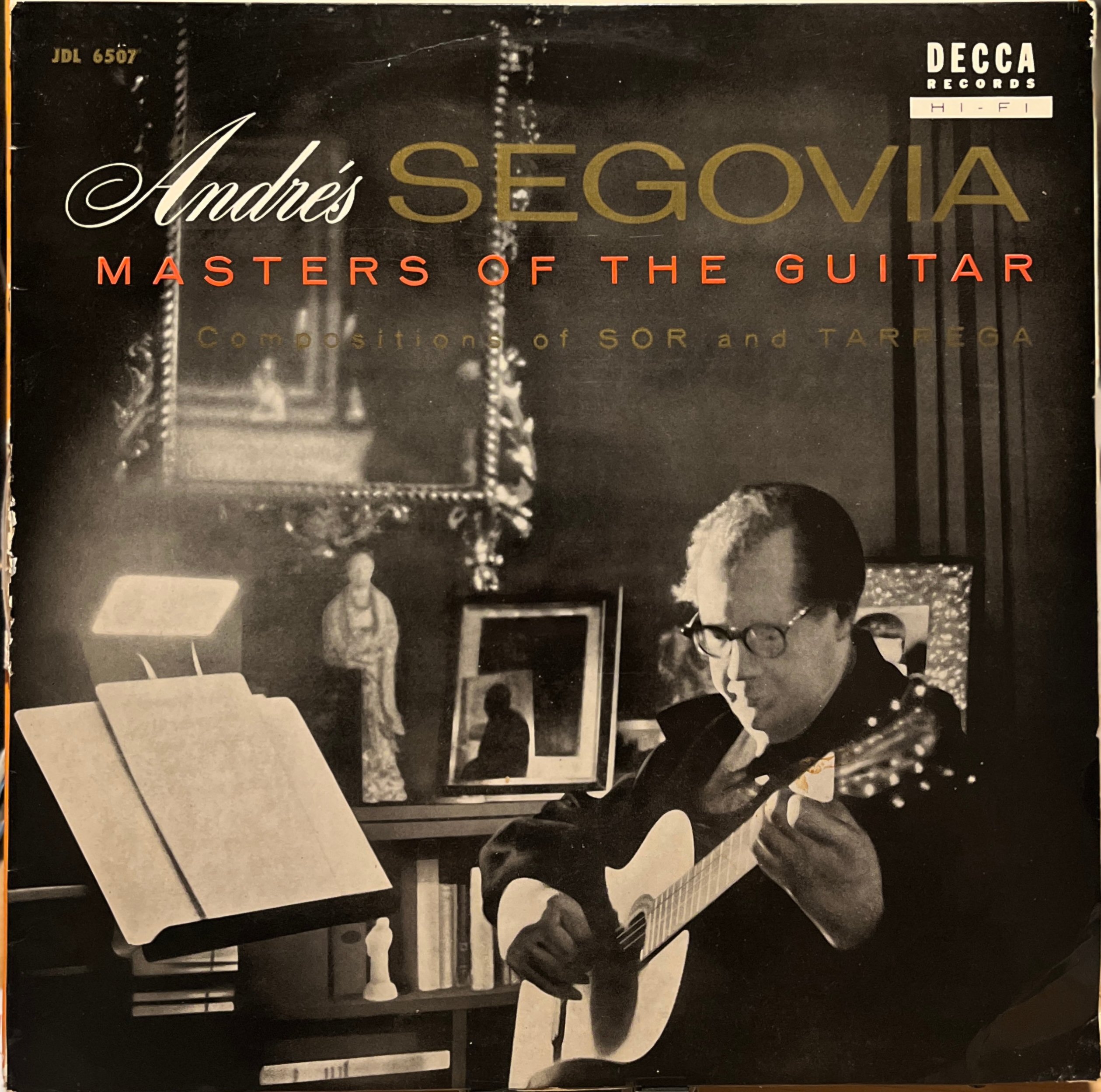 アンドレス・セゴビア ディスコグラフィー⑪（AS13)1956年 ソルと