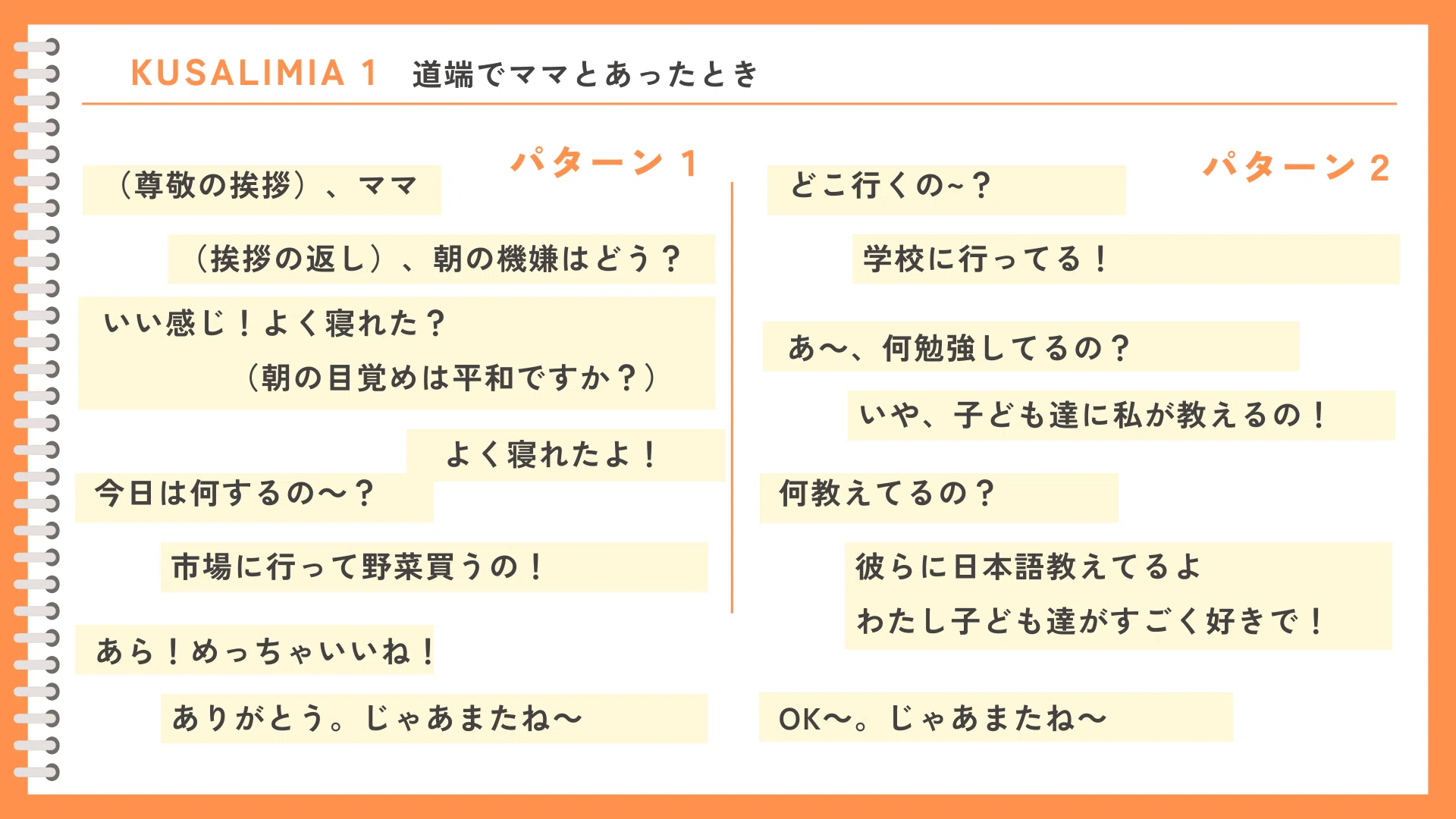スワヒリ 語 こんにちは
