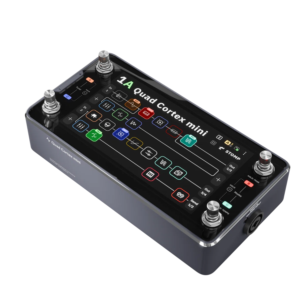速報】小型のフラグシップ!?――Neural DSP / Quad Cortex mini｜桝田 悠