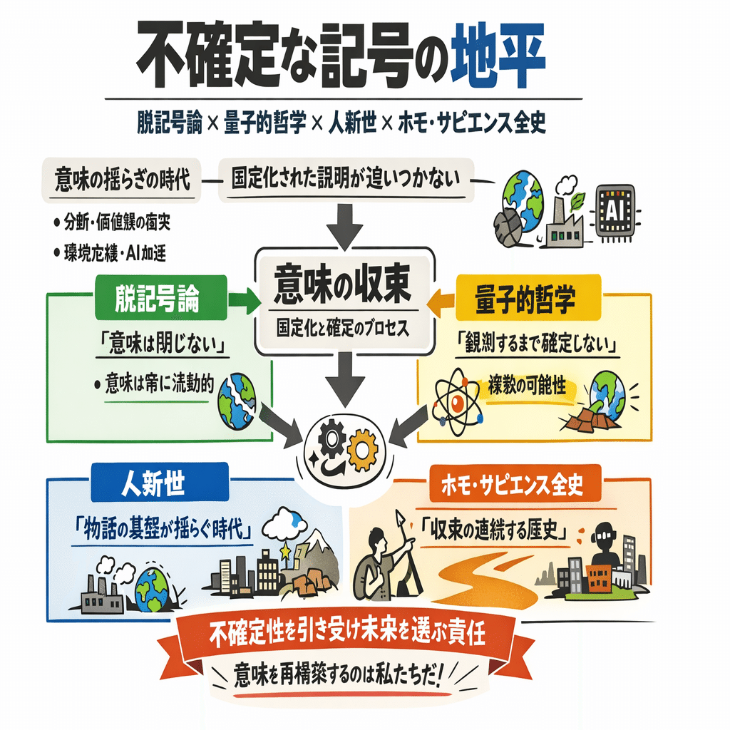 不確定な記号の地平――脱記号論と量子的哲学から読む人新世の人間｜キリストコミュニティガーデン アバハウス