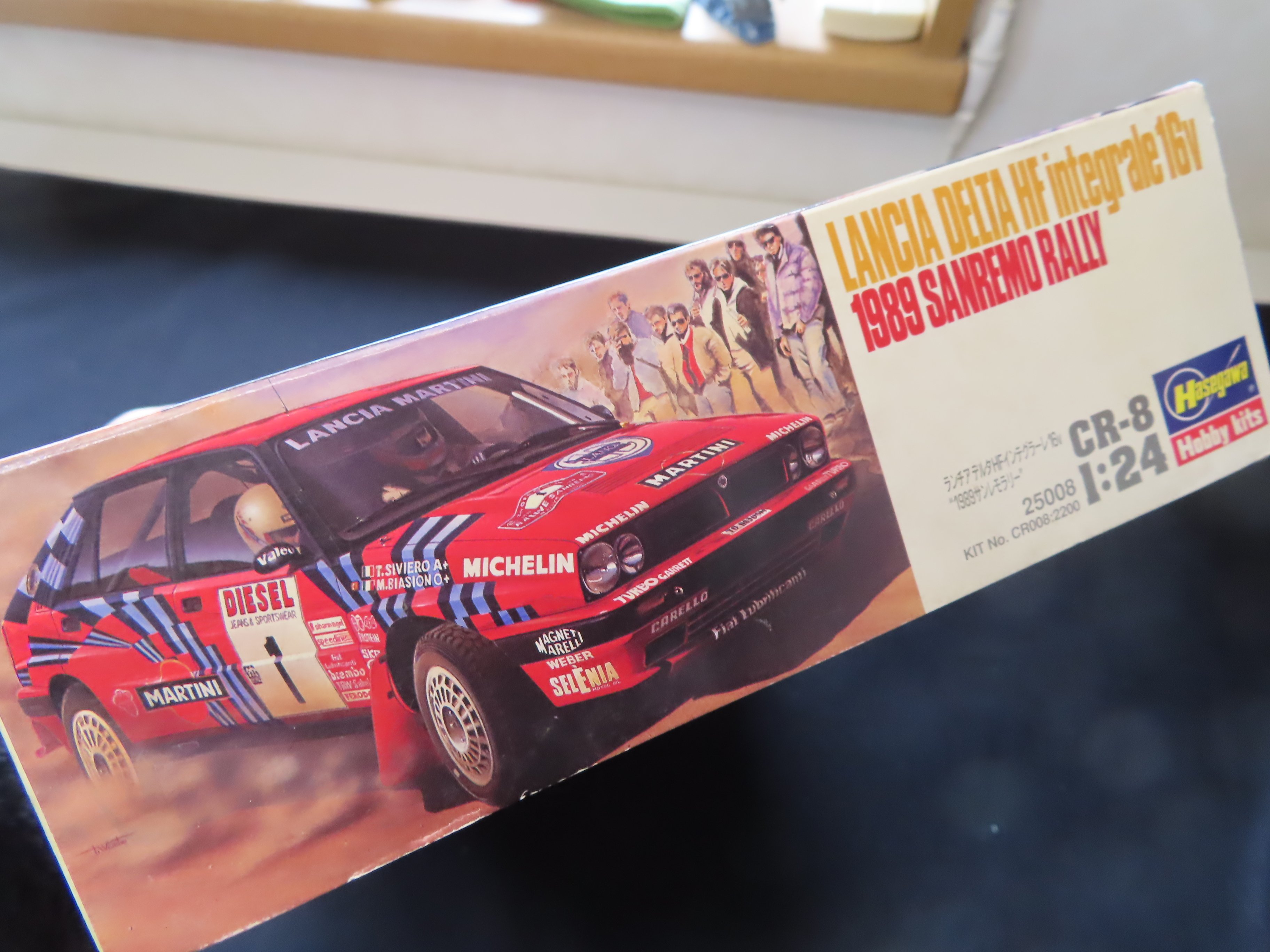 Hasegawa】LANCIA DELTA HF integrale 16v｜積みプラ大好きオヤジ
