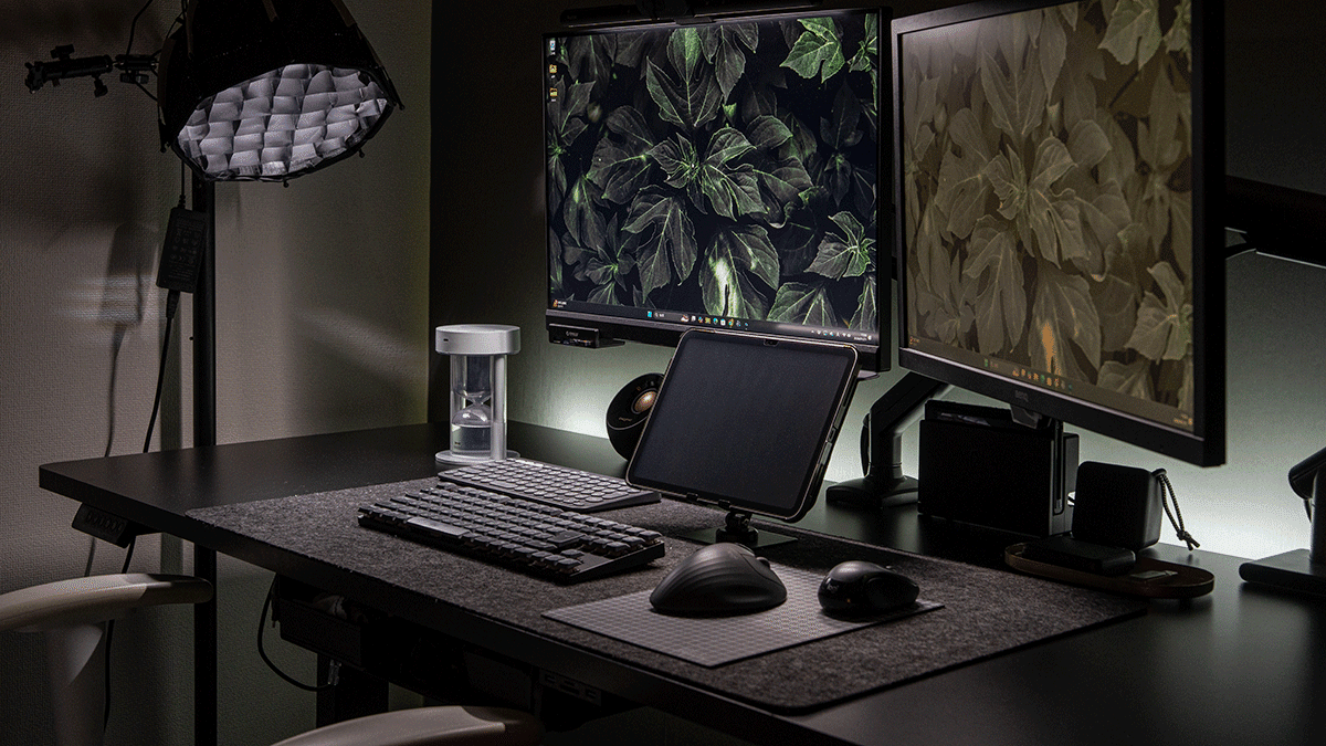 4.5畳のミニマルデスクツアー】なるべくモノを置かないwebクリエイター