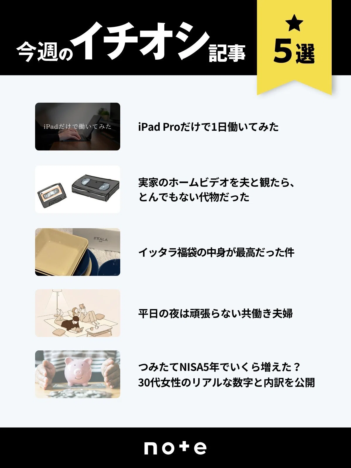 今週のイチオシ記事