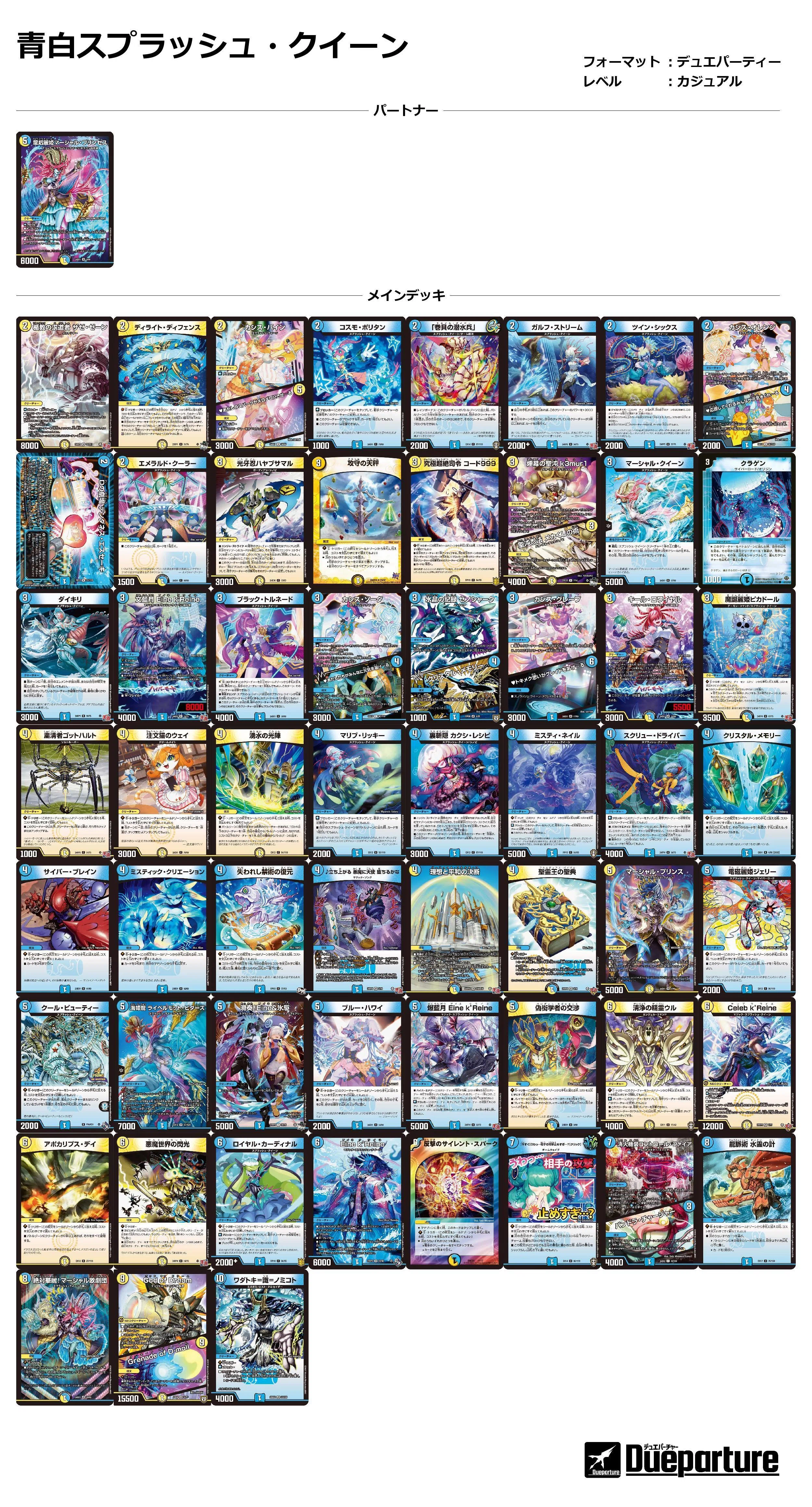 デュエパーティー　デッキ　アスペクトライトパートナー デュエパ】デュファンフェ直前！オススメ「パートナー」n連発！【構築