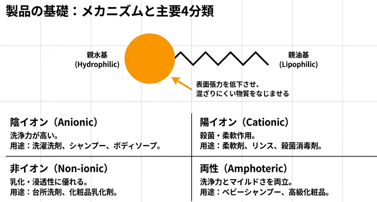 世界の界面活性剤製造業界の概要｜Better Equation Research