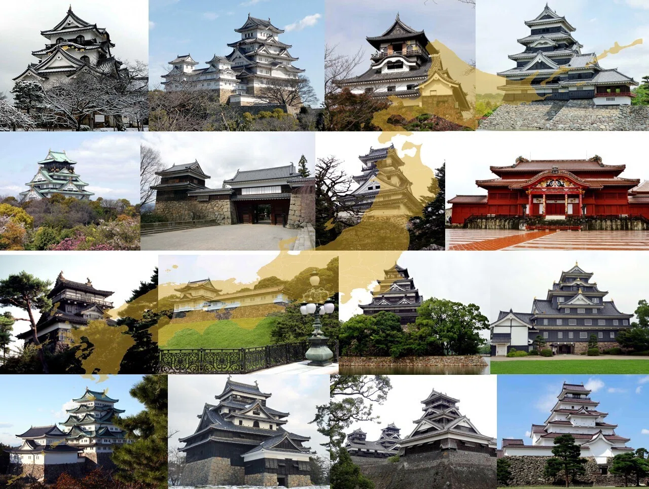 日本のお城… 勝手に23名城郭！ Japanese splendid castles｜tompei