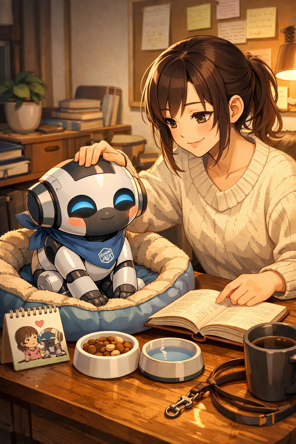 これまで私があなたをどのように扱ったかを示す画像を作ってください｜Fu.