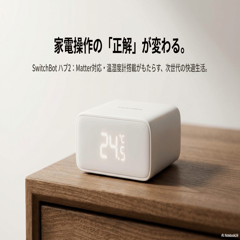 SwitchBot ハブ2レビュー｜実機を3ヶ月使った本音と驚きの進化点｜家電