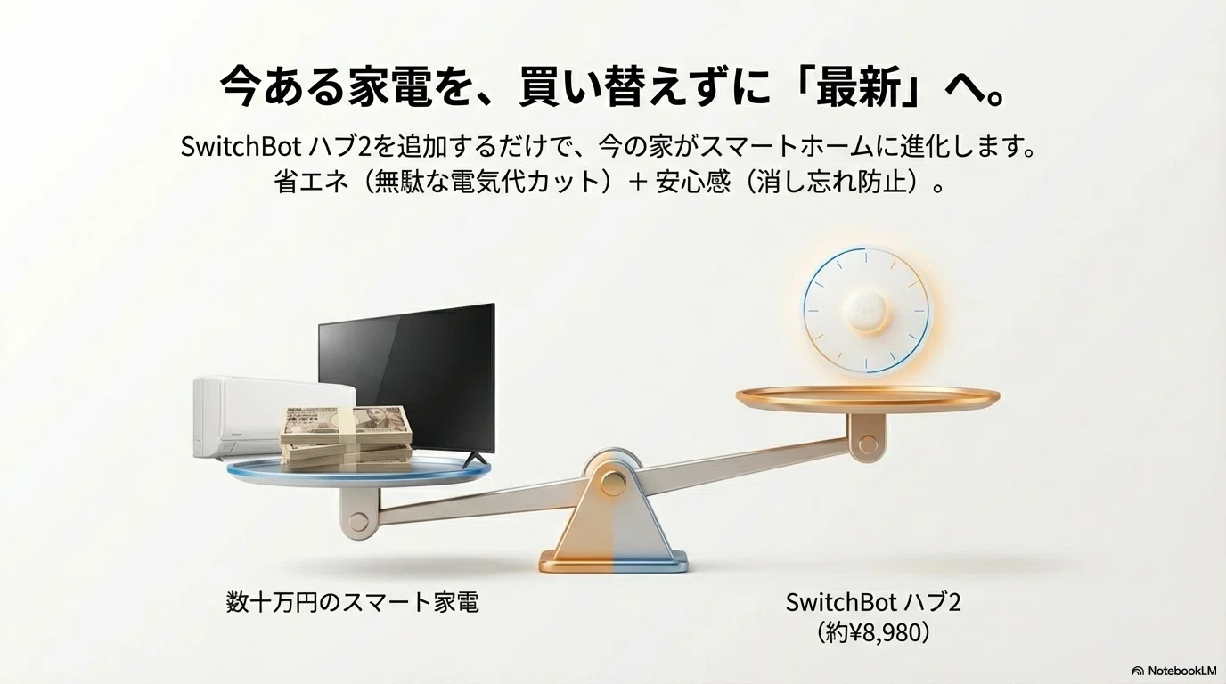 SwitchBot ハブ2レビュー｜実機を3ヶ月使った本音と驚きの進化点｜家電