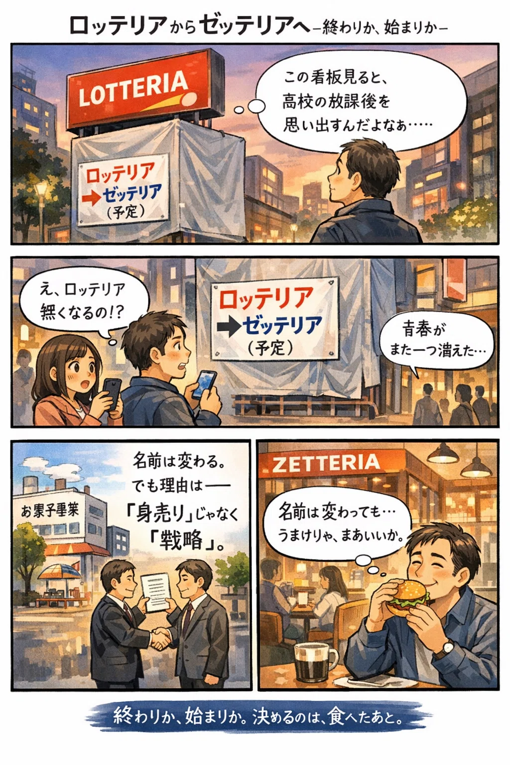 ロッテリアが歩んだ50年と「ゼッテリア」という新たな鼓動｜オリー