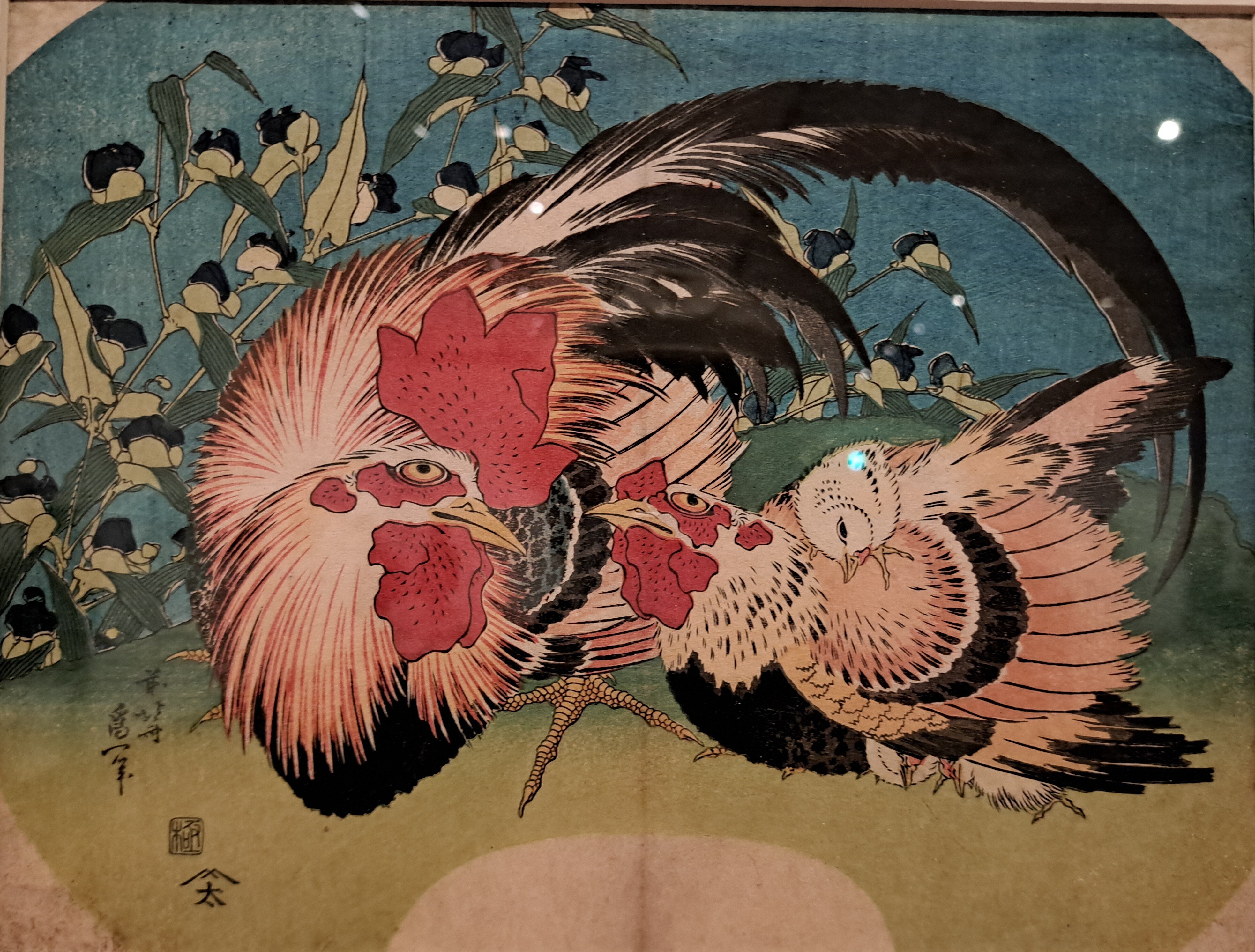 ロックフェラー・コレクション花鳥版画展 北斎、広重を中心に＞（千葉