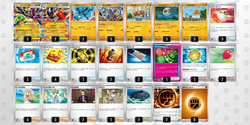 ムニキスゼロデッキ紹介！｜佐奈月