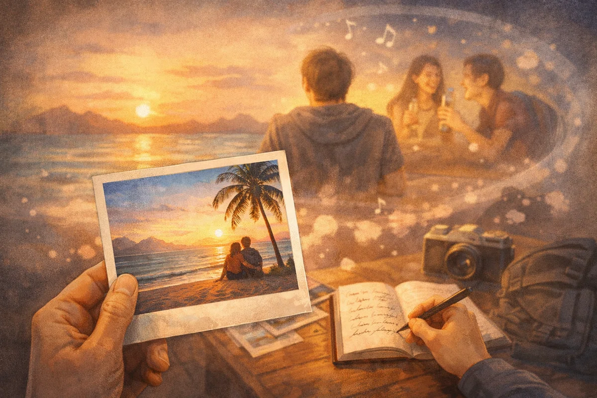 なぜ旅の写真は「思い出とズレる」のか？──写真に残らない本当の記憶の正体｜MK